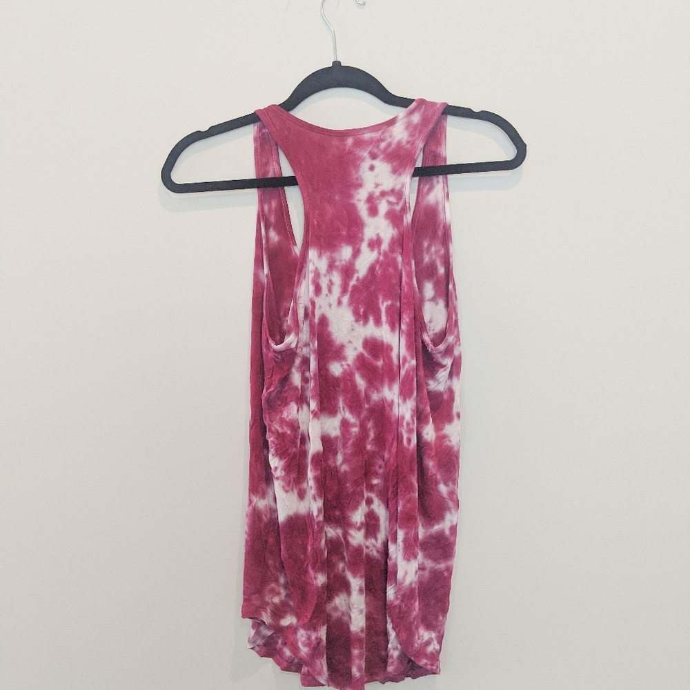 Maurices tie dye pink summer story tank top - Picture 2 of 4
